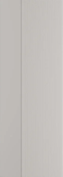welltime Hängeschrank »FLOW STRIPE rechts/links montierbar, Breite 35 cm, modernes Design« Schrank mit 3 Einlegeböden, Push-to-open-Function