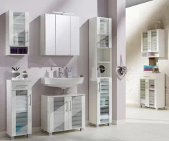 welltime Hängeschrank »Jaca« Breite 30 cm, mit MDF Hochglanz-Fronten