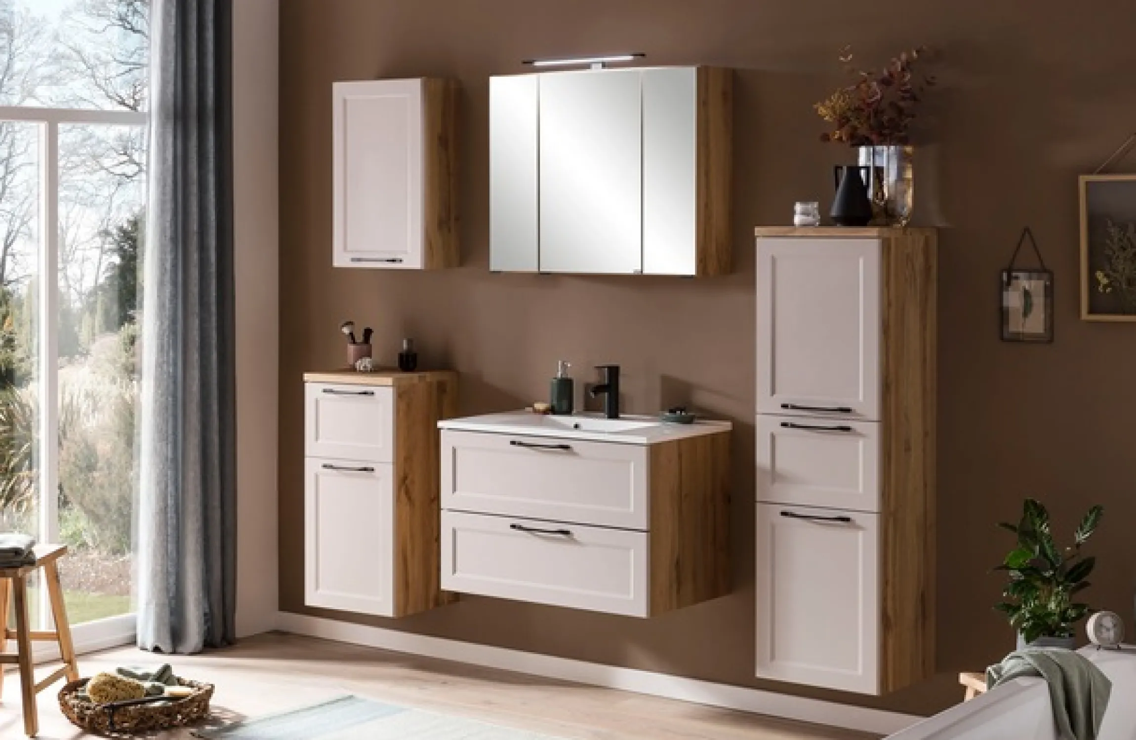 welltime Hängeschrank »Lana« Badmöbel, 40 cm breit