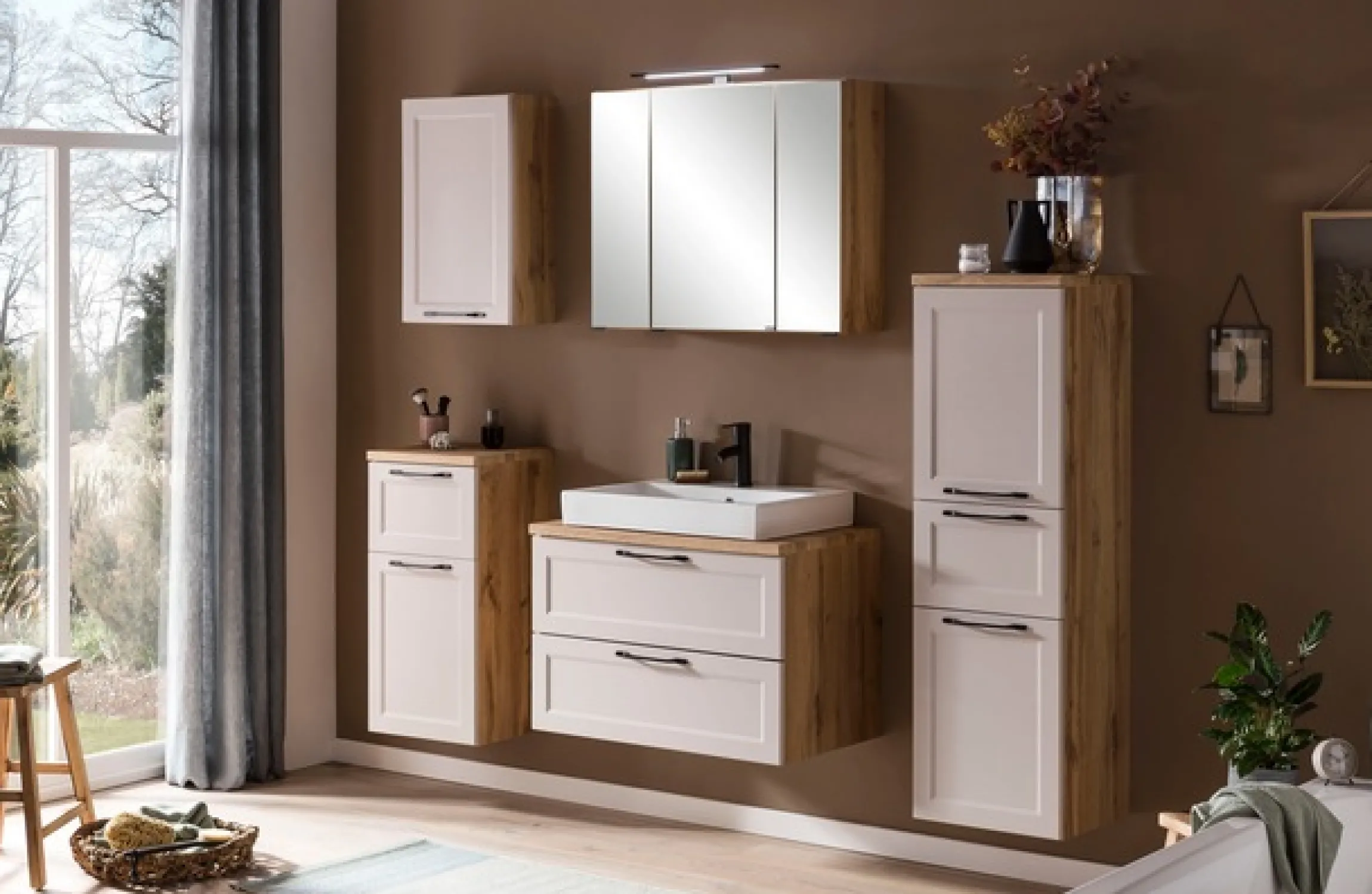 welltime Hängeschrank »Lana« Badmöbel, 40 cm breit