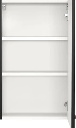 welltime Hängeschrank »SALVADA, Hängeschrank 40 cm, gedämpfte Scharniere« Kaschmir, Front und Korpus aus hochwertigen MDF, Anti-Finger-Print