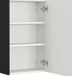 welltime Hängeschrank »SALVADA, Hängeschrank 40 cm, gedämpfte Scharniere« Kaschmir, Front und Korpus aus hochwertigen MDF, Anti-Finger-Print