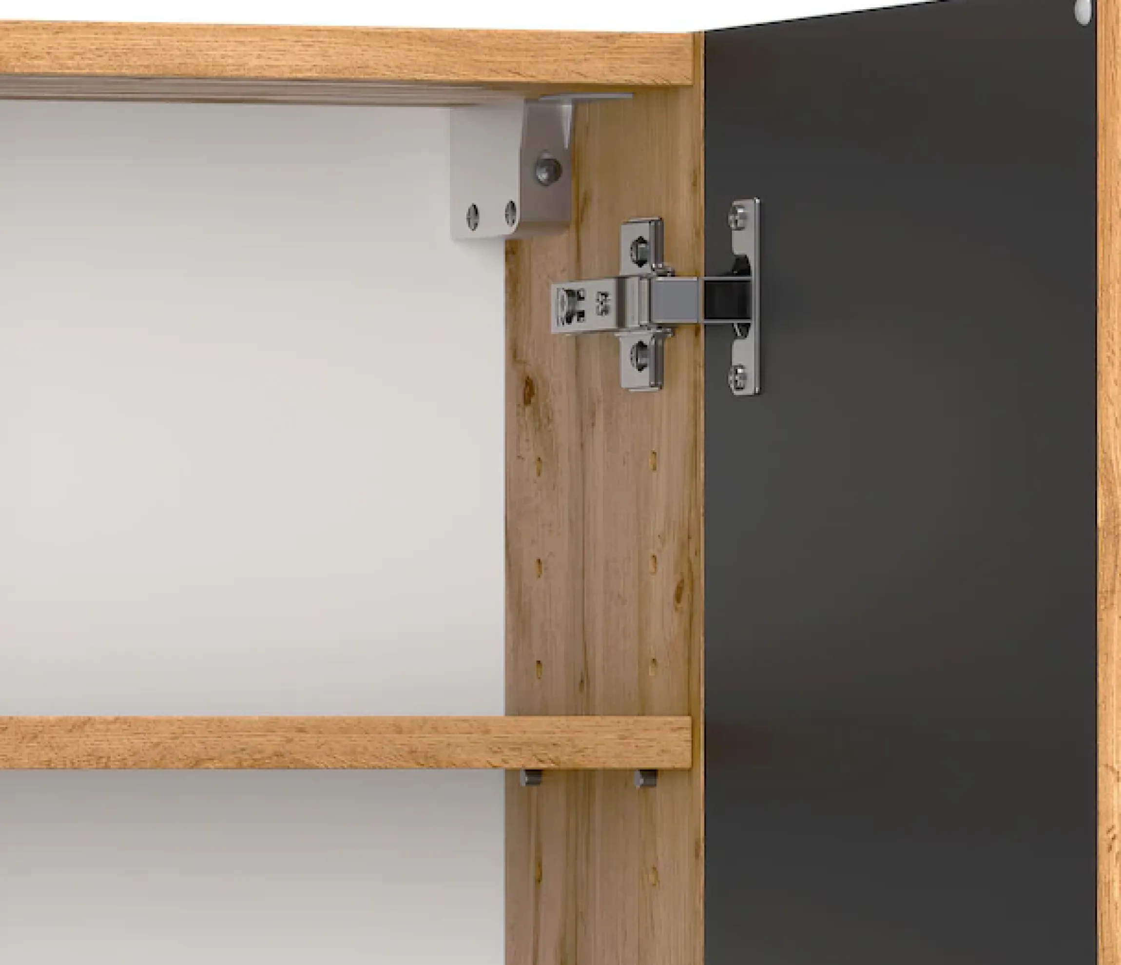 welltime Hängeschrank Welltime, Breite 30 cm, reversibel, 1-türig