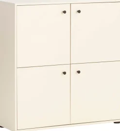 welltime Hochkommode »Lovund, Kommode, melaminharzbeschichtet,Made in Germany, B: 98 cm« Solide Verarbeitung - Dieses Produkt ist in Deutschland gefertigt