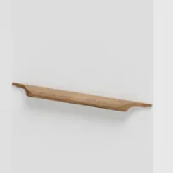 welltime Hochschrank »Amber« mit Holzgriff, Innenschublade aus massiver Eiche, Softclose