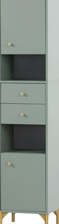 welltime Hochschrank »Ando, Hochschrank, Made in Germany, B: 40,3 cm« Solide Verarbeitung - Dieses Produkt ist in Deutschland gefertigt