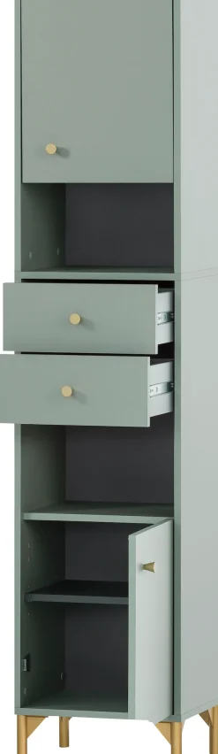 welltime Hochschrank »Ando, Hochschrank, Made in Germany, B: 40,3 cm« Solide Verarbeitung - Dieses Produkt ist in Deutschland gefertigt