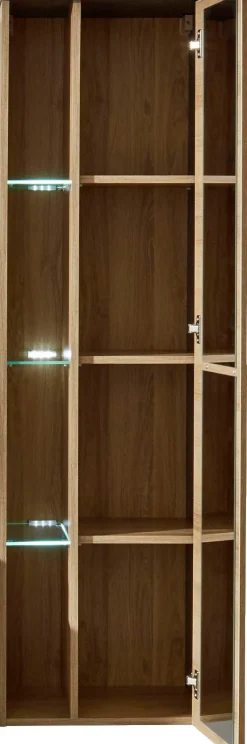 welltime Hochschrank »Bilbao« Hänge-Badschrank mit innen verspiegelter Tür und 3 Glasböden
