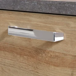 welltime Hochschrank »Bilbao« Hänge-Badschrank mit innen verspiegelter Tür und 3 Glasböden