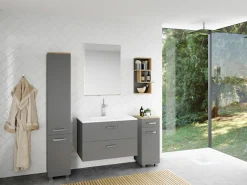 welltime Hochschrank »Cosmo« BxTxH: ca. 30x32,5x171,5 cm, verschiedene Farben, 6 Fächer