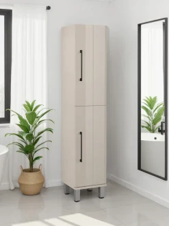 welltime Hochschrank »Florenz« Breite 30cm,Badezimmerschrank,Badschrank,2 Türen