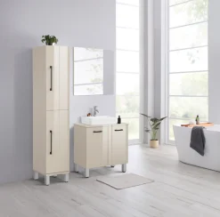 welltime Hochschrank »Florenz« Breite 30cm,Badezimmerschrank,Badschrank,2 Türen