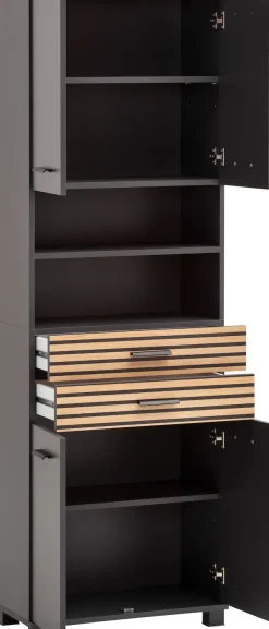 welltime Hochschrank »Katta, Hochschrank, Made in Germany, B: 59 cm« Solide Verarbeitung - Dieses Produkt ist in Deutschland gefertigt