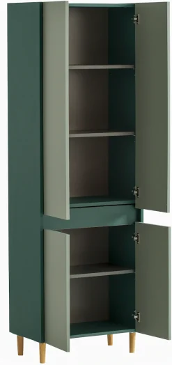 welltime Hochschrank »Lovis, Hochschrank, Made in Germany, B: 56 cm« Solide Verarbeitung - Dieses Produkt ist in Deutschland gefertigt