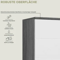 welltime Hochschrank »LUCCA, Breite 35cm, 2 Türen, 1 Schubkasten, 2 Fächer« MDF-Front, Türanschlag wechselbar, Badmöbel, Badschrank, Badezimmer