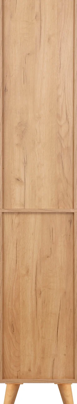 welltime Hochschrank »Lund Badschrank skandinavisches Design mit viel Stauraum« Badmöbel, 2 Türen und 1 Schublade, Breite 35cm