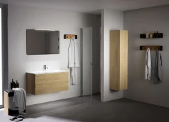 welltime Hochschrank »Pure Badezimmerschrank« Breite 35 cm, Höhe 160 cm, mit Soft-Close-Funktion, FSC® zertifiziert