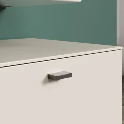 welltime Hochschrank »San Pedro« 1 Stk. tlg. Badezimmerschrank mit Soft-Close-Funktion - Maße (B/T/H) 40/31/186 cm