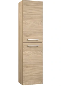 welltime Hochschrank »Scandic« verspiegelt, mit Soft-Close-Funktion, verschiedene Breiten, FSC®