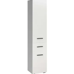 welltime Hochschrank »Skara« 3 verstellbaren Einlegeböden hinter den Türen, Breite 38cm, Höhe 180cm