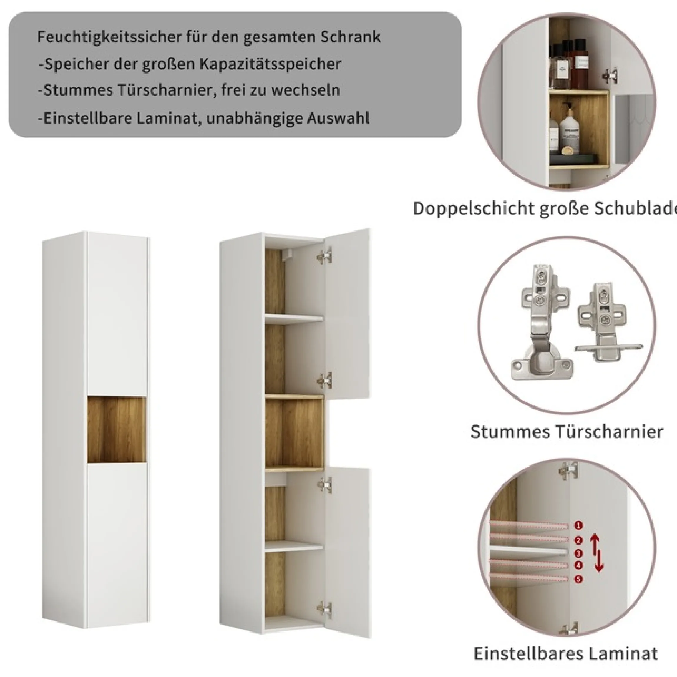 welltime Hochschrank »VALENCIA«