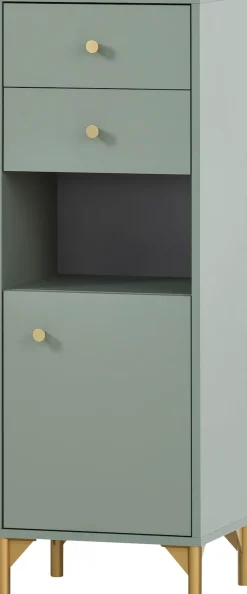welltime Midischrank »Ando, Midischrank, Made in Germany, B: 40,3 cm« Solide Verarbeitung - Dieses Produkt ist in Deutschland gefertigt