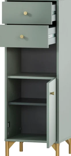 welltime Midischrank »Ando, Midischrank, Made in Germany, B: 40,3 cm« Solide Verarbeitung - Dieses Produkt ist in Deutschland gefertigt
