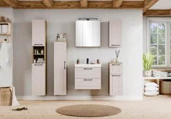 welltime Midischrank »CADIZ, gedämpfte Scharniere«