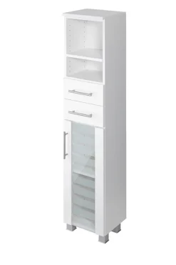 welltime Midischrank »Jaca« Breite 30 cm, mit MDF Hochglanz-Fronten