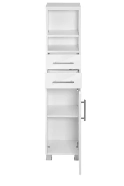 welltime Midischrank »Jaca« Breite 30 cm, mit MDF Hochglanz-Fronten