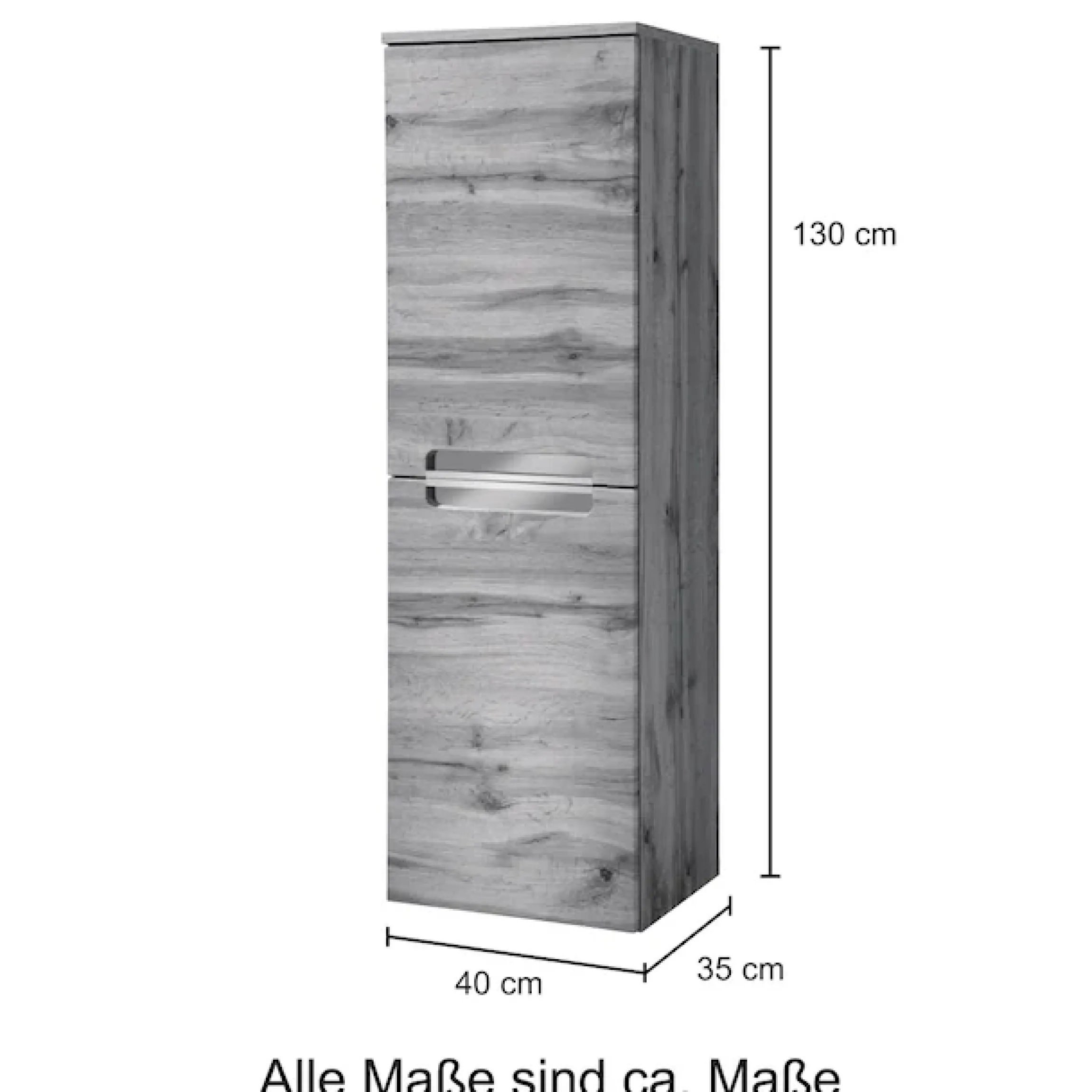 welltime Midischrank »Malibu« Breite 40 cm, mit viel Stauraum