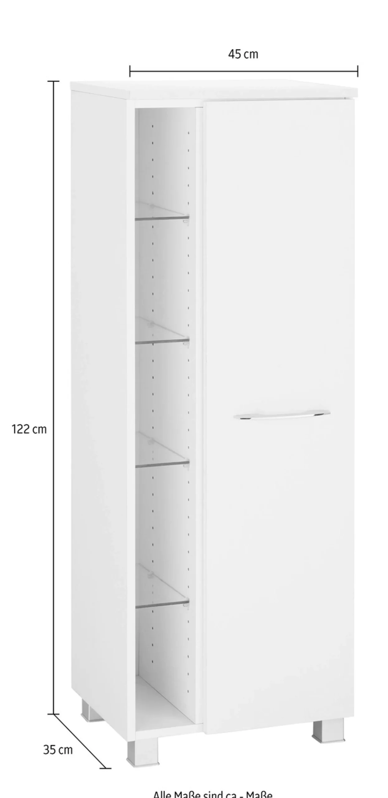 welltime Midischrank »Portofino«