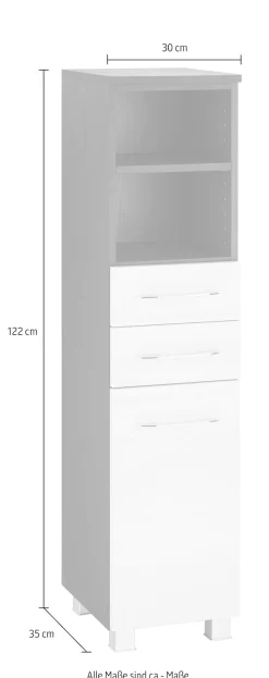 welltime Midischrank »Portofino«