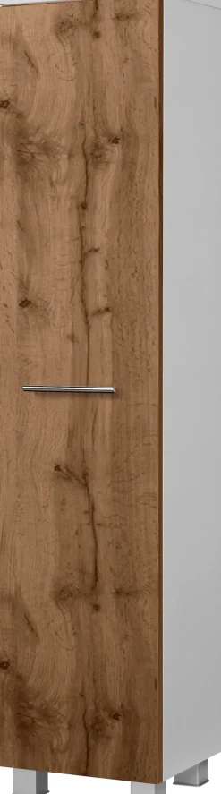 welltime Midischrank »Trento, verschiedene Ausführungen und Farben« Badmöbel, Breite 30 cm, 1 Tür, Made in Germany