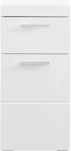 welltime Unterschrank »Avena« Badezimmerkommode mit 1 Schublade und 1 Tür - (B/T/H) 37/31/79 cm