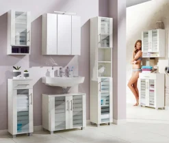 welltime Unterschrank »Jaca« Breite 60 cm, mit MDF Hochglanz-Fronten