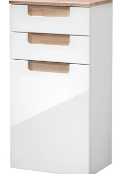 welltime Unterschrank »Siena« Breite 40 cm, mit hochglänzenden Fronten