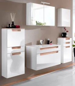welltime Unterschrank »Siena« Breite 40 cm, mit hochglänzenden Fronten
