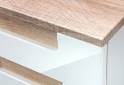 welltime Unterschrank »Siena« Breite 40 cm, mit hochglänzenden Fronten