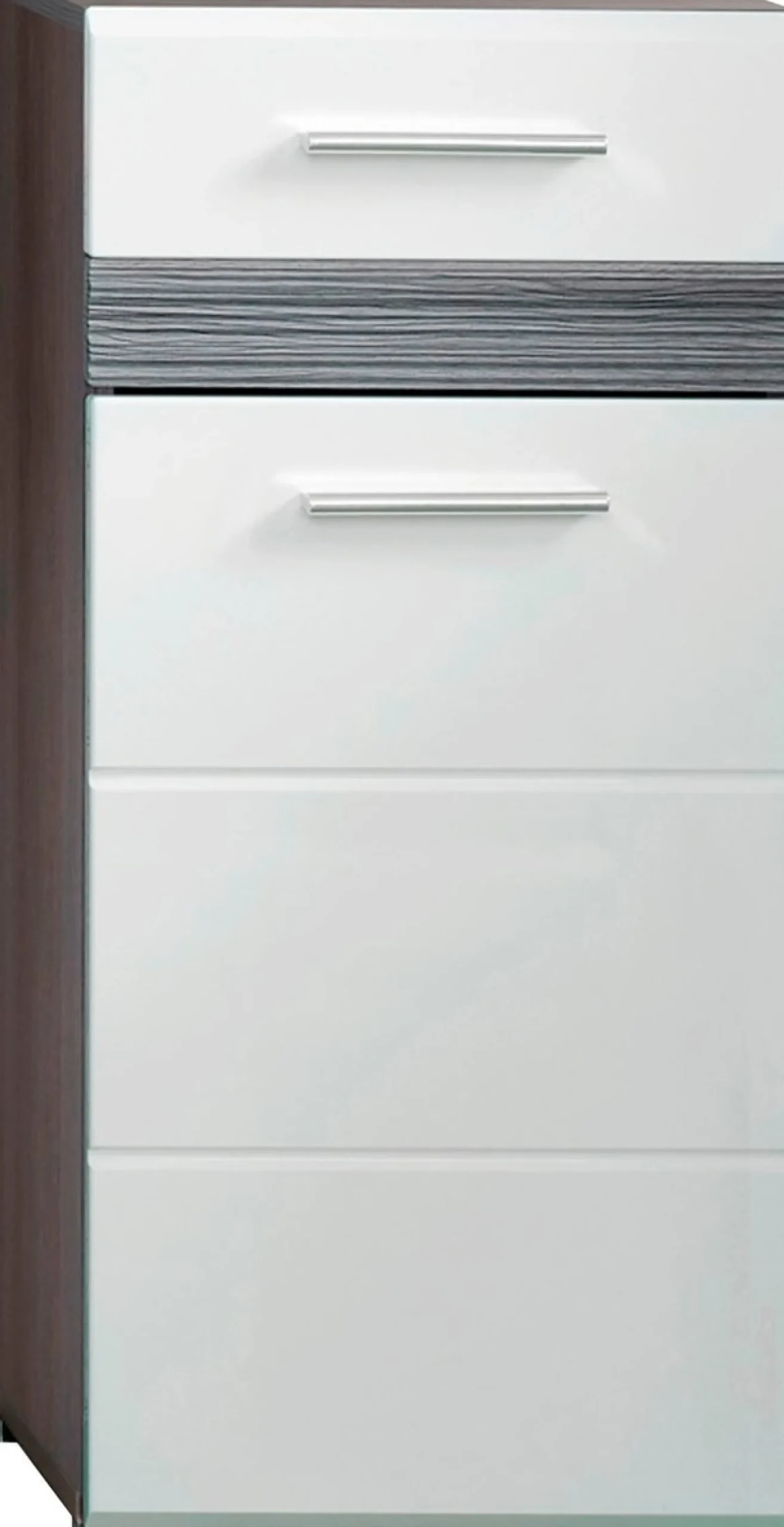 welltime Unterschrank »Toulon« Kommode mit 1 Tür & 1 Schublade - (B/T/H) 37/31/80 cm