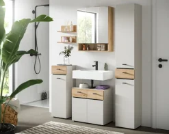 welltime Wandregal »VANN, 2er Set Wandboard, inkl. Montagematerial zur Wandmontage«