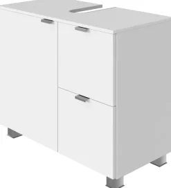 welltime Waschbeckenunterschrank »Bauska« 70 cm breit, mit 2 Auszügen