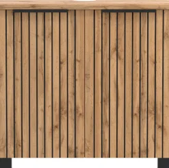 welltime Waschbeckenunterschrank Welltime, Breite 60 cm, 2-türig, gedämpft