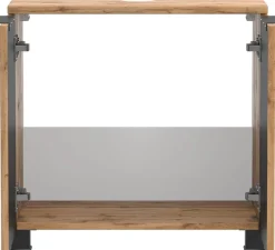 welltime Waschbeckenunterschrank Welltime, Breite 60 cm, 2-türig, gedämpft