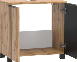 welltime Waschbeckenunterschrank Welltime, Breite 60 cm, 2-türig, gedämpft