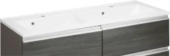 welltime Waschbeckenunterschrank »Ohio« Badmöbel, Waschtisch inkl. Waschbecken, Breite 120 cm