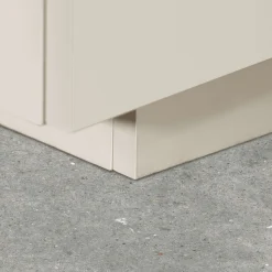 welltime Waschbeckenunterschrank »Vela,Breite 60cm, 2 Türen, 2 Fächer, mit Siphonausschnitt« 1 Stk. tlg. Waschbeckenunterschrank,Waschtisch,Design mit schrägen Türen