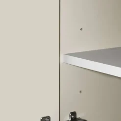 welltime Waschbeckenunterschrank »Vela,Breite 60cm, 2 Türen, 2 Fächer, mit Siphonausschnitt« 1 Stk. tlg. Waschbeckenunterschrank,Waschtisch,Design mit schrägen Türen