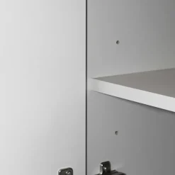 welltime Waschbeckenunterschrank »Vela,Breite 60cm, 2 Türen, 2 Fächer, mit Siphonausschnitt, lackiert« 1 Stk. tlg. Waschbeckenunterschrank,Waschtisch,Design mit schrägen Türen