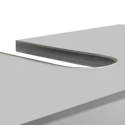 welltime Waschbeckenunterschrank »Vela,Breite 60cm, 2 Türen, 2 Fächer, mit Siphonausschnitt, lackiert« 1 Stk. tlg. Waschbeckenunterschrank,Waschtisch,Design mit schrägen Türen